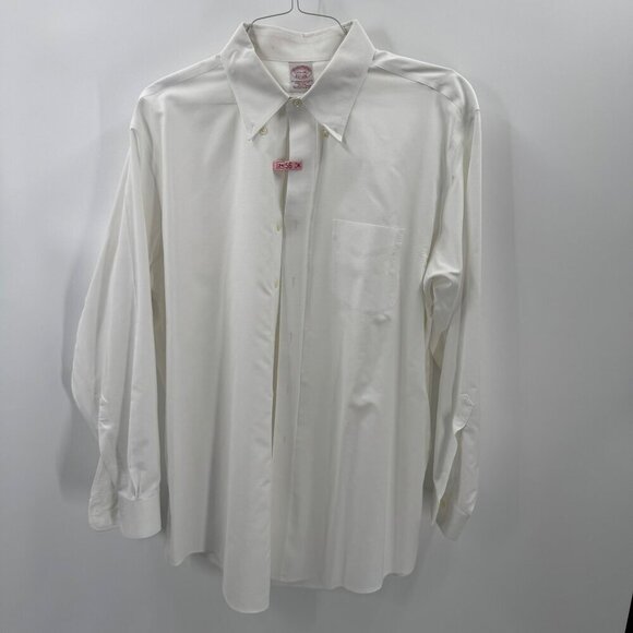 Brooks Brothers Mens Non-Iron Supima Cotton Lot Of 4 Dress Shirts Size 17.5-34 - Picture 7 of 12